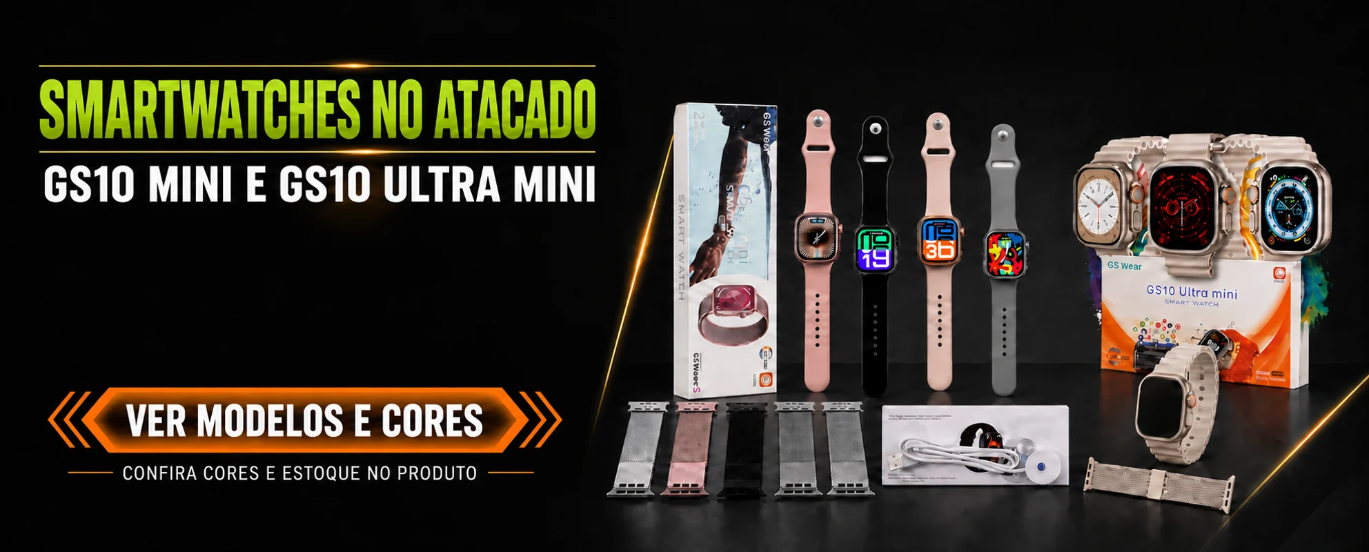 Preço atual do catálogo: GS10 Mini e GS10 Ultra Mini