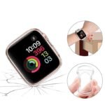 Capa Case Bumper (Aberto) com Abertura na Tela para Apple Watch Silicone Smartwatch Apple Watch Iwo 12 13 HW12 HW16 X8 X7  38/40/41mm 42/44/45MMmm- Não Amarela - Imagem 7