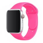 Pulseira de silicone para Smartwatch 44mm 40mm 38mm 42mm cinto de borracha smartwatch pulseira iwatch - Imagem 29