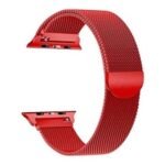 pulseira milanese de metal para apple watch smart watch iwo x8 max 38/40mm 42/44mm W26 W46 T500T5 F8 F9 X7 IWO 8 9 10 11 - Imagem 13