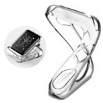 Capa Case Bumper (Aberto) com Abertura na Tela para Apple Watch Silicone Smartwatch Apple Watch Iwo 12 13 HW12 HW16 X8 X7  38/40/41mm 42/44/45MMmm- Não Amarela - Imagem 2