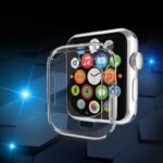Capa Case Bumper (Aberto) com Abertura na Tela para Apple Watch Silicone Smartwatch Apple Watch Iwo 12 13 HW12 HW16 X8 X7  38/40/41mm 42/44/45MMmm- Não Amarela - Imagem 6