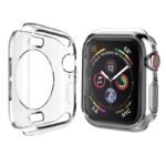 Capa Case Bumper (Aberto) com Abertura na Tela para Apple Watch Silicone Smartwatch Apple Watch Iwo 12 13 HW12 HW16 X8 X7  38/40/41mm 42/44/45MMmm- Não Amarela - Imagem 8