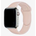 Pulseira de silicone para Smartwatch 44mm 40mm 38mm 42mm cinto de borracha smartwatch pulseira iwatch - Imagem 33