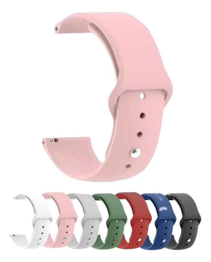 Pulseira Silicone Pino 22mm - Smartwatch Universal Original — imagem 1