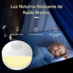Aparelho De Som Bebês Ninar Relaxante Dormir Para Quarto - Imagem 8