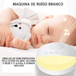 Aparelho De Som Bebês Ninar Relaxante Dormir Para Quarto - Imagem 9