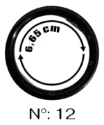 Anel Inteligente Smart Ring Para Android E iPhone Rg-w74 Tamanho 12 - Imagem 2