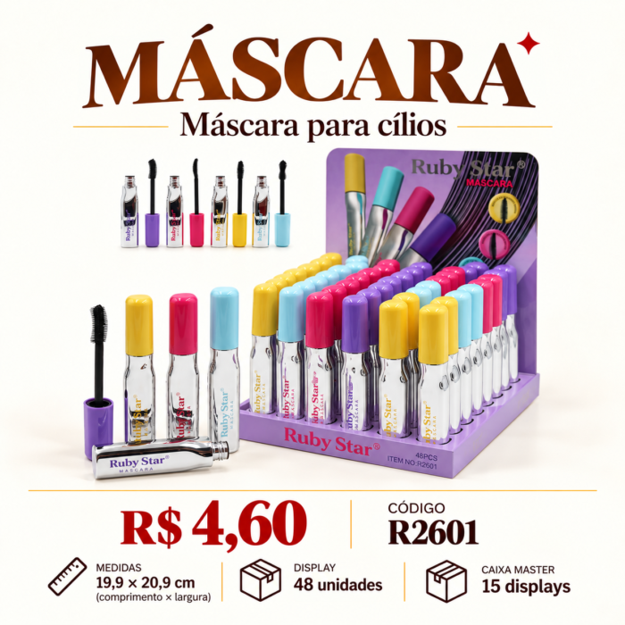Máscara para Cílios Ruby Star R2601 — imagem 1