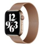 pulseira milanese de metal para apple watch smart watch iwo x8 max 38/40mm 42/44mm W26 W46 T500T5 F8 F9 X7 IWO 8 9 10 11 - Imagem 27