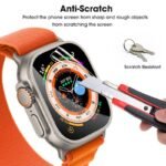 Pelicula de Gel TPU Apple watch ultra 49mm 7 8 41mm 45mm 46mm NAO INCLUSO ROLOGIO - Imagem 2