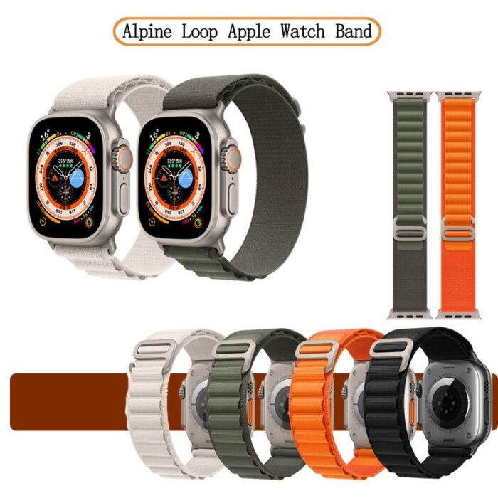 Pulseira Alpino Para Smartwatch Relógio  Alpinista Ultra Série 3 4 5 6 7 8  Pulseira 38mm 40mm 41mm 42mm 44mm 45mm 49mm — imagem 1
