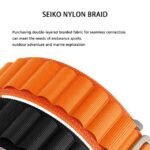 Pulseira Alpino Para Smartwatch Relógio  Alpinista Ultra Série 3 4 5 6 7 8  Pulseira 38mm 40mm 41mm 42mm 44mm 45mm 49mm - Imagem 4