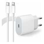 Base Fonte Carregador iPhone Apple Turbo USB-c 20w - 1a Linha Original - Imagem 5