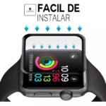 PELÍCULA ALTA QUALIDADE APPLE WATCH Smartwatch Gel 3D Nano Curvada 38mm 40mm 41mm 42mm 44mm 45mm 49mm - Imagem 6