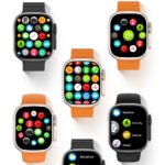Relógio Original W68 + Ultra Smart Watch 49mm Série NFC Pressão De Ar Bluetooth Siri W68 - Imagem 2