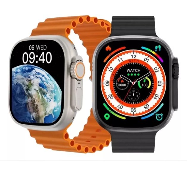 br-11134207-7r98o-lkvqp4edy836ea Relógio Original W68 + Ultra Smart Watch 49mm Série NFC Pressão De Ar Bluetooth Siri W68 - Imagem 1