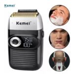 Maquina Kemei Km 2026 Shaver Sem Fio Bivolt Recarregável - Imagem 2