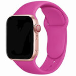 Pulseira de silicone para Smartwatch 44mm 40mm 38mm 42mm cinto de borracha smartwatch pulseira iwatch - Imagem 35