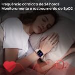 Smartwatch Haylou RS4 Plus Tela AMOLED 1.78 - Imagem 5