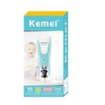 Kemei para bebês km-965 cerâmica Máquina de cortar cabelo elétrica USB para bebês - Imagem 3