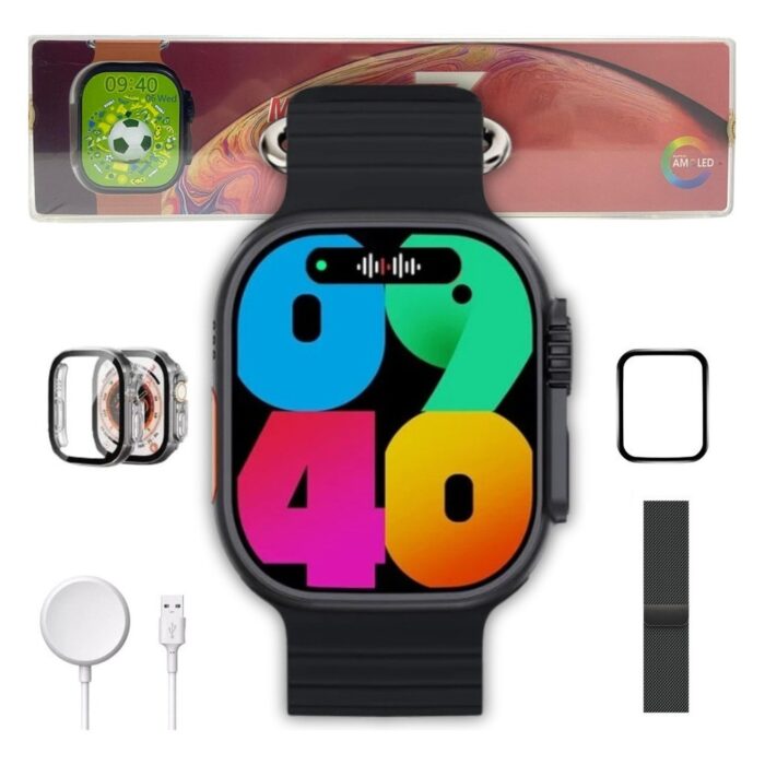 Smartwatch Relógio Inteligente Ultra 3 Serie 10 com NFC Chat GPT GPS 2gb Amoled — imagem 1