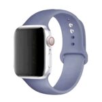 Pulseira de silicone para Smartwatch 44mm 40mm 38mm 42mm cinto de borracha smartwatch pulseira iwatch - Imagem 43
