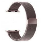 pulseira milanese de metal para apple watch smart watch iwo x8 max 38/40mm 42/44mm W26 W46 T500T5 F8 F9 X7 IWO 8 9 10 11 - Imagem 32
