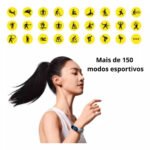 Relógio Inteligente Mi Band 9 Xiaomi Global Lançamento Top Original Fitness Notificação de mensagem - Imagem 3