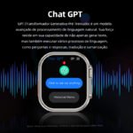 SmartWatch Hw Ultra 2 com Chat CPT Novidade 2025 + 7 Pulseiras - Imagem 6