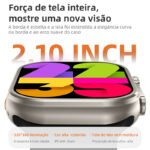 SmartWatch Hw Ultra 2 com Chat CPT Novidade 2025 + 7 Pulseiras - Imagem 8