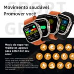 SmartWatch Hw Ultra 2 com Chat CPT Novidade 2025 + 7 Pulseiras - Imagem 3