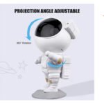 Projetor de Luz Astronauta Caixa de Som Bluetooth Caixinha de Som Com Projetor Estelar Luminária - Imagem 4
