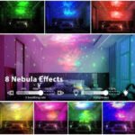 Projetor de Luz Astronauta Caixa de Som Bluetooth Caixinha de Som Com Projetor Estelar Luminária - Imagem 5