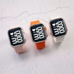 Relógio Esporte Led digital à prova d'agua unissex esportivo da moda watch original - Imagem 4