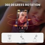 Câmera Robô APAI GENIE | C Celular 360° Inteligente com Rastreamento Facial | Bluetooth Android e iOS - Imagem 8