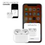 Fone Bluetooth Para AirPods Pro 3 Geração Linha Premium com Carregamento por Indução GPS Super Bass - Imagem 2