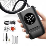 Calibrador Compressor Digital Portátil Pneu Carro Bike S/Fio