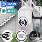 Câmera A8 Externa Ip A Prova D'água - Infravermelho Alarme Wifi Hd Sensor De Movimento - Bivolt - Imagem 6