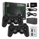 Video-game Game Stick 4K Lite SEGAM-M8-V6.0 + 20.000 Jogos + 2 Controles Super Nintendo PS1 Casa - Imagem 2