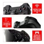 Video-game Game Stick 4K Lite SEGAM-M8-V6.0 + 20.000 Jogos + 2 Controles Super Nintendo PS1 Casa - Imagem 3