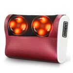 Almofada Massageadora Relaxante Movimentos Shiatsu Infravermelho Pescoço Pés Costas Lombar - Imagem 5
