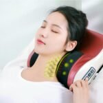 Almofada Massageadora Relaxante Movimentos Shiatsu Infravermelho Pescoço Pés Costas Lombar - Imagem 4