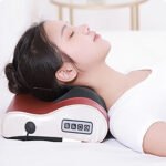 Almofada Massageadora Relaxante Movimentos Shiatsu Infravermelho Pescoço Pés Costas Lombar - Imagem 6