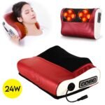 Almofada Massageadora Relaxante Movimentos Shiatsu Infravermelho Pescoço Pés Costas Lombar