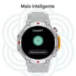 Relógio Smartwatch M-rex4 Ma31 Microwear Prova D'Água 5 ATM ChatGPT GPS Modo Esporte Original - Imagem 6
