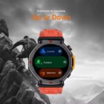 Relógio Smartwatch M-rex4 Ma31 Microwear Prova D'Água 5 ATM ChatGPT GPS Modo Esporte Original - Imagem 4