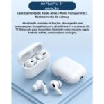 Fone Bluetooth Airpods Pro 2 -6ª Geração Com Borracha COMENTRADA USB-C - Imagem 8