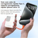 Carregador Portátil A’Gold BTE-48A Turbo 22.5W 10.000mAh - Power Bank - Imagem 4