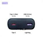 Power Bank A'Gold - Capacidade 20000mAh, Duas Portas USB | BTE-38 - Ideal para Celulares e Tablets BTE-38 [Original] - Imagem 7
